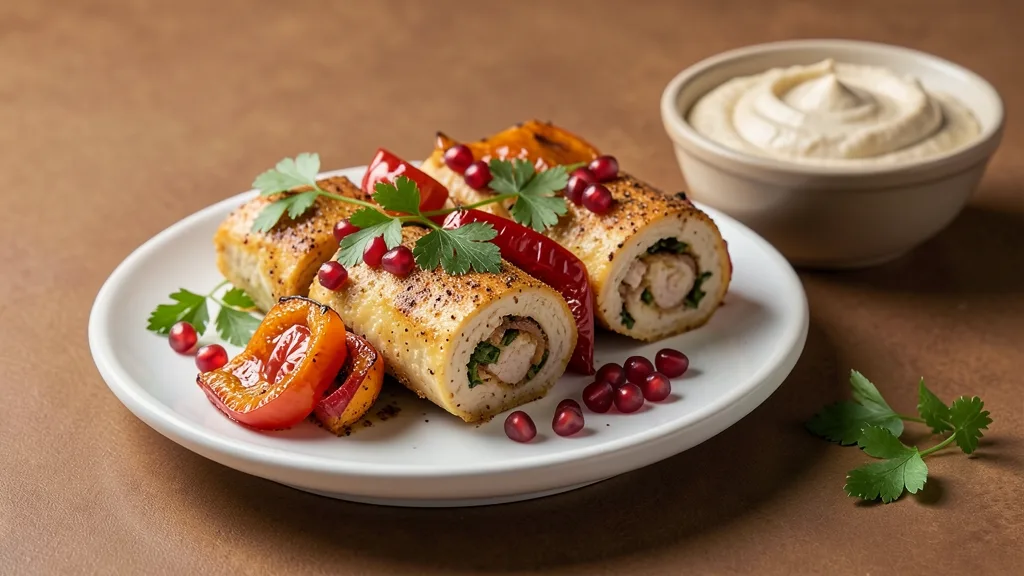 Healthy Tofu Spring Rolls