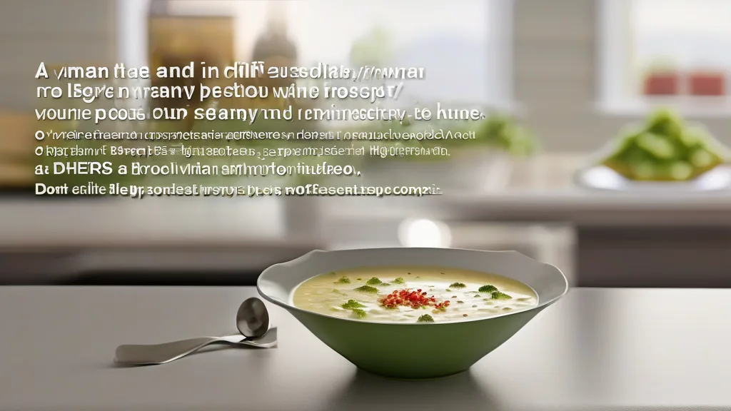 Spicy Broccoli Soup