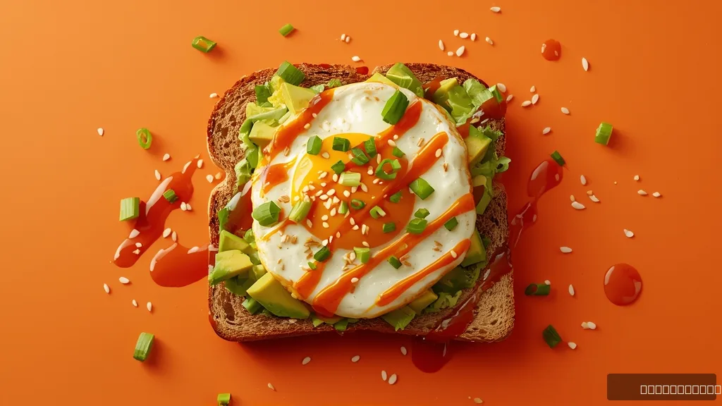 Avocado Egg Toast Breakfast