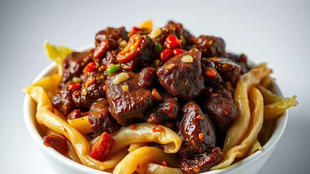 Ground Beef Cabbage Stir Fry