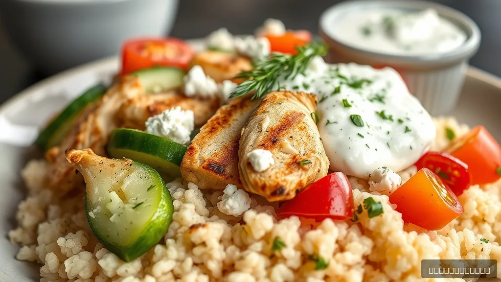 Greek Chicken Bowl 