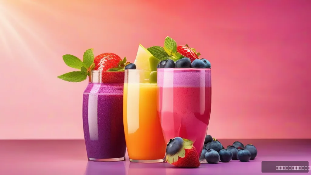 Mango Smoothies and Drinks