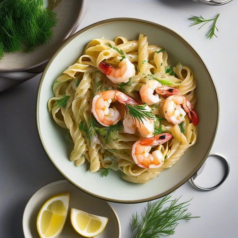 Creamy Shrimp Pasta 
