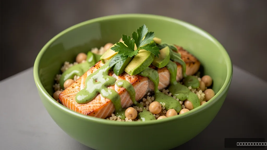 Salmon Bowls With Chickpea Salad Meal Prep