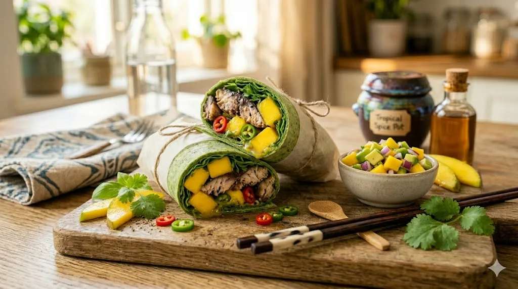 Mackerel Wrap Lunch Ideas