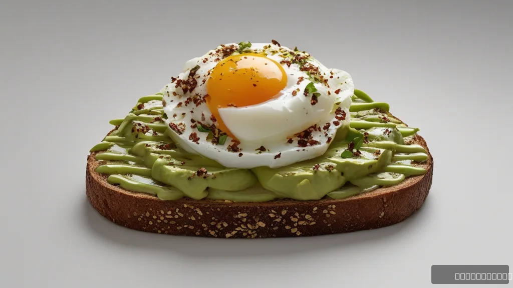 Avocado Egg Toast Breakfast