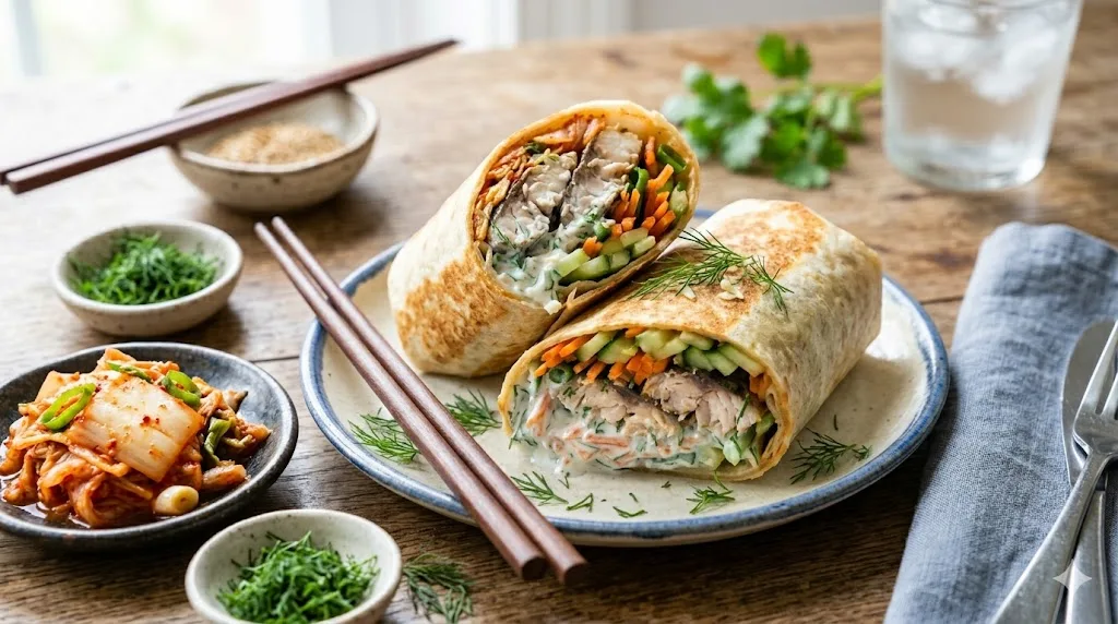 Mackerel Wrap Lunch Ideas