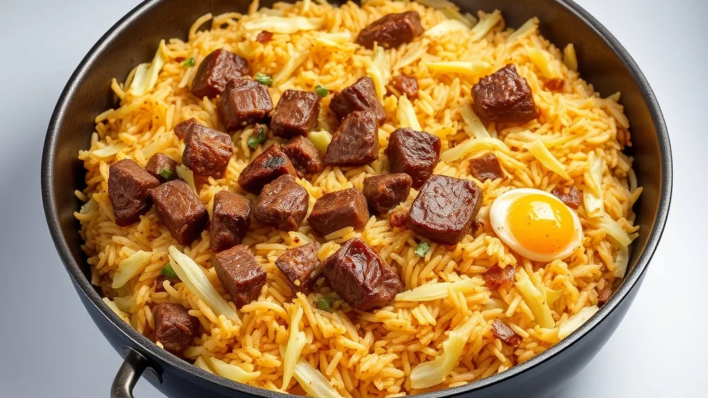 Ground Beef Cabbage Stir Fry