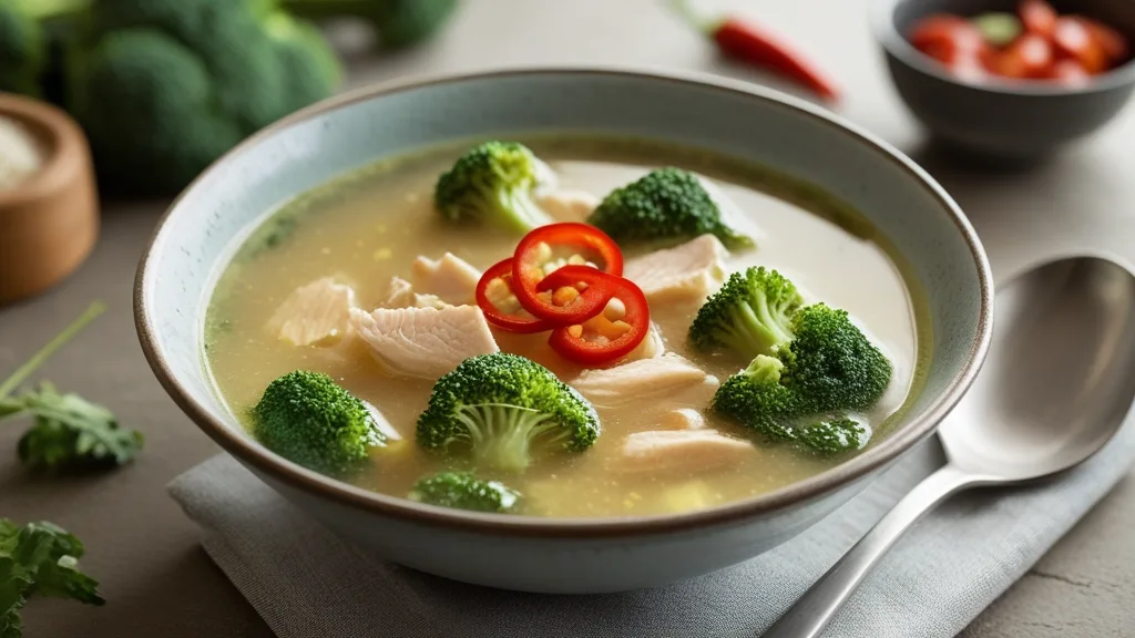 Spicy Broccoli Soup