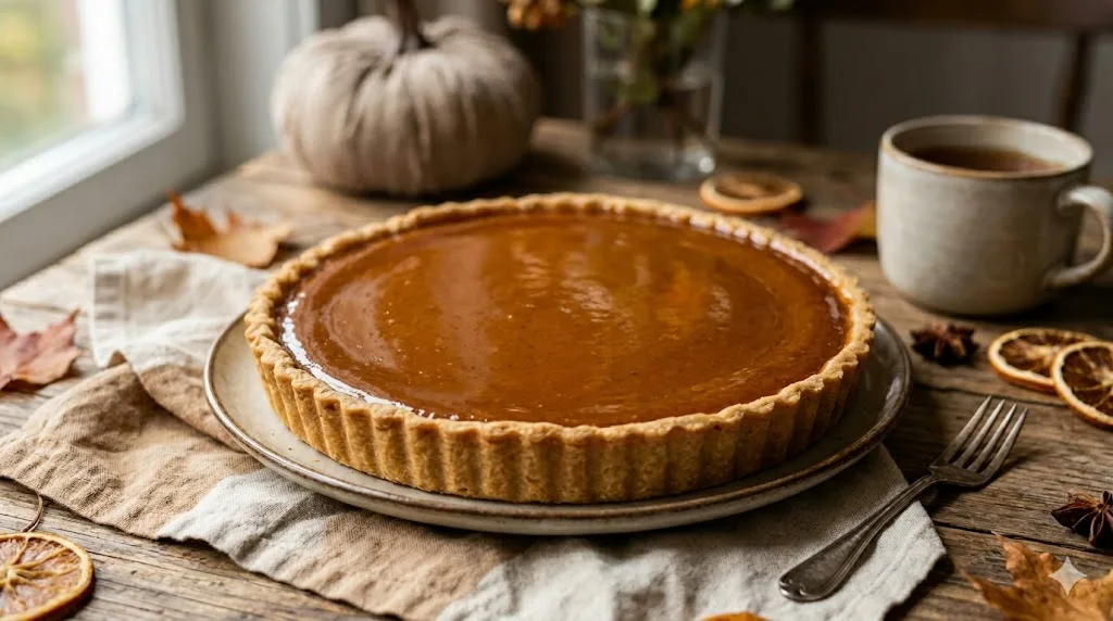 Flourless Pumpkin Tarts