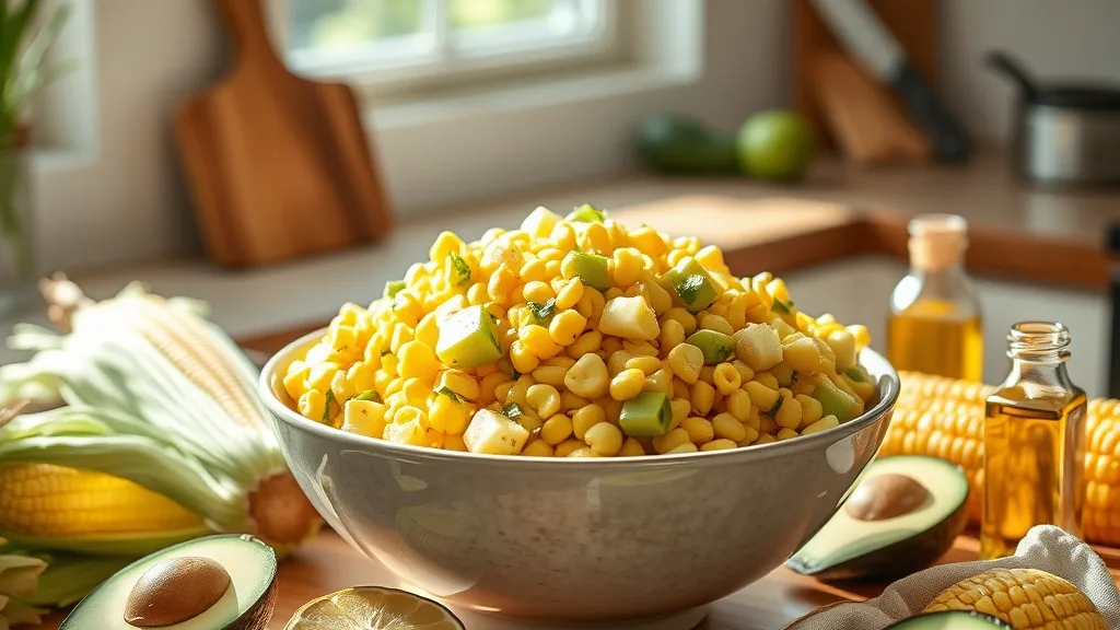 Corn and Avocado Salad