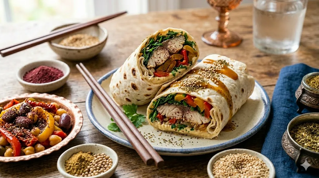 Mackerel Wrap Lunch Ideas