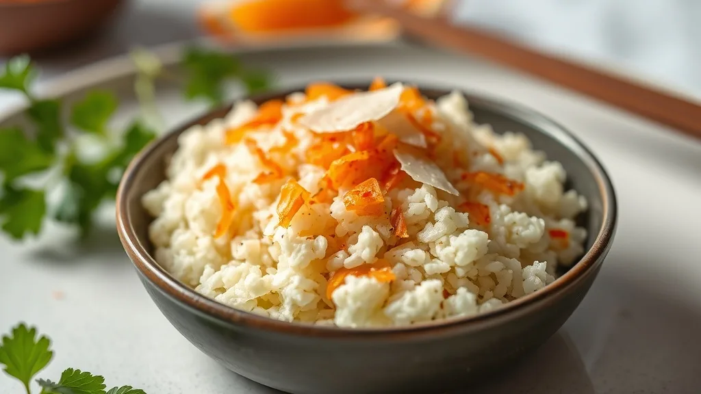 Cheesy Cauliflower Rice