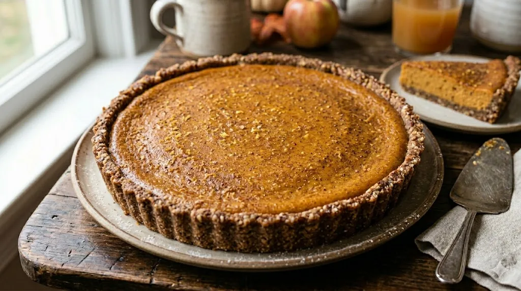 Flourless Pumpkin Tarts