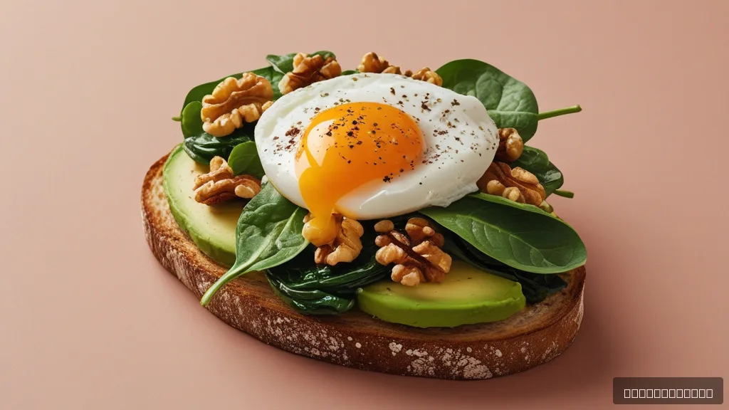 Avocado Egg Toast Breakfast