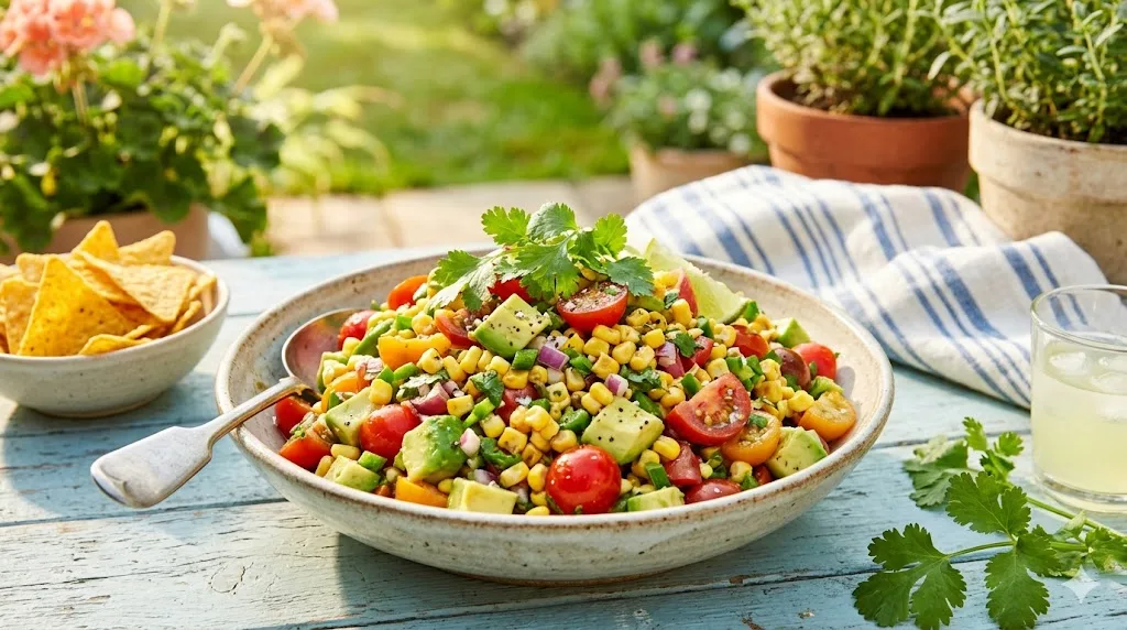Mediterranean Avocado Tomato Salsa