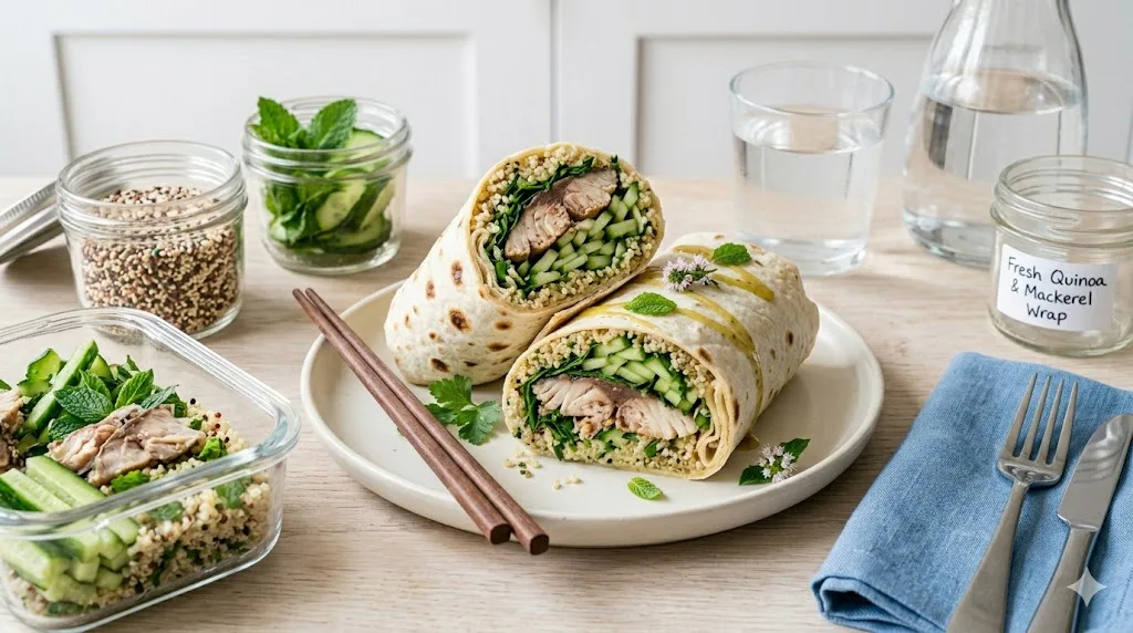 Mackerel Wrap Lunch Ideas