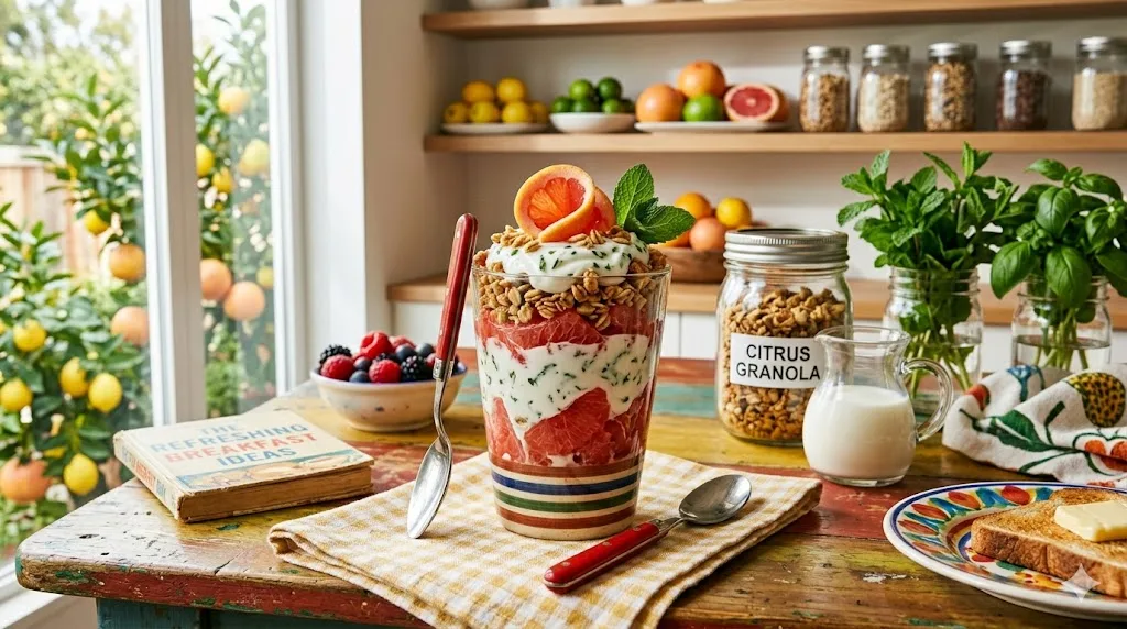 Healthy Breakfast Parfaits