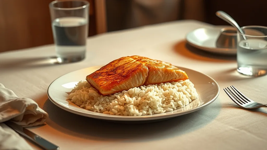 One Pan Salmon Rice