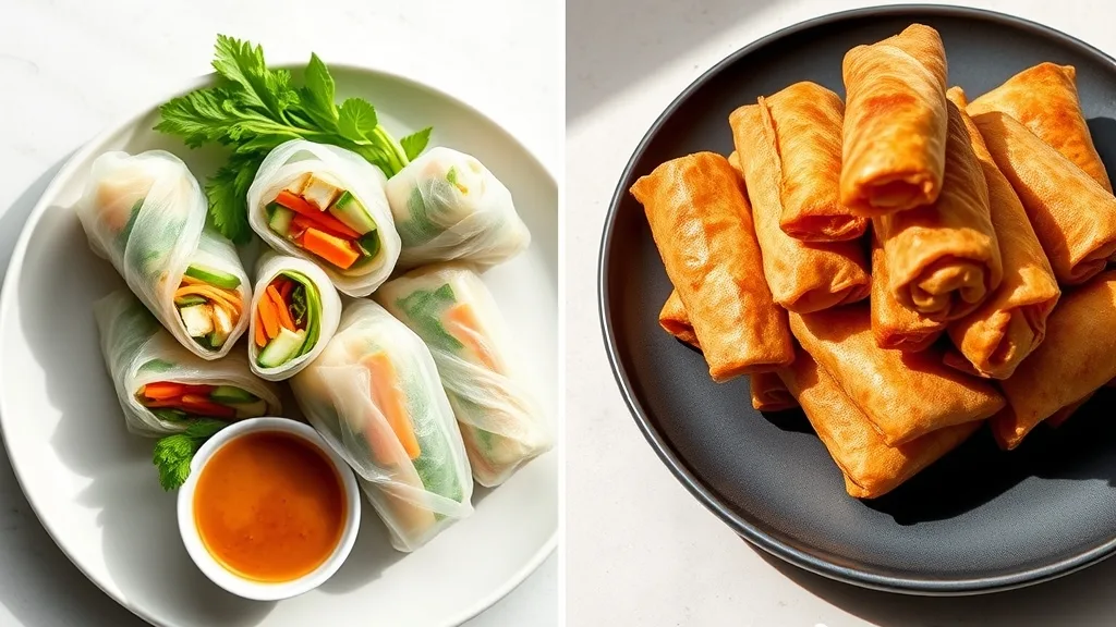 Healthy Tofu Spring Rolls