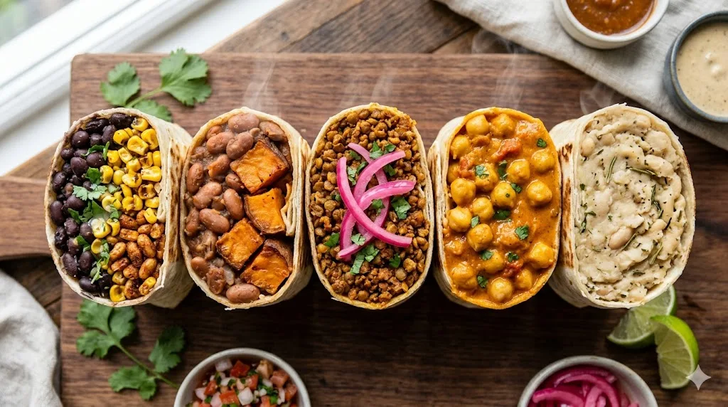  Easy Vegan Burrito 