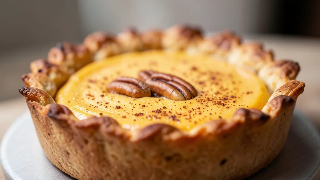 Flourless Pumpkin Tarts