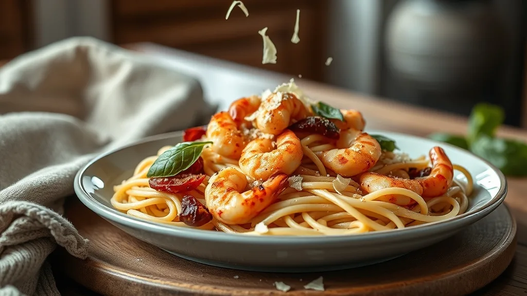 Creamy Shrimp Pasta 
