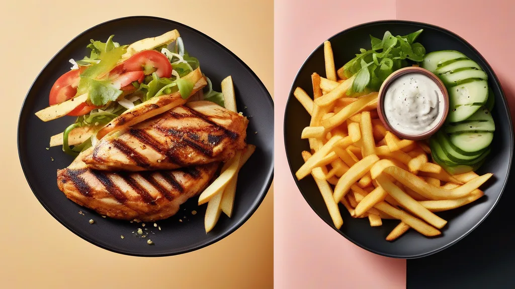 High Protein and Fiber Fast Foods