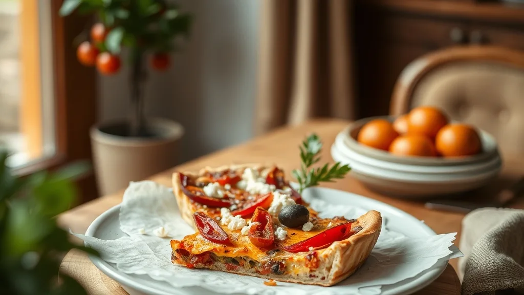 Crustless Tuna Breakfast Quiche