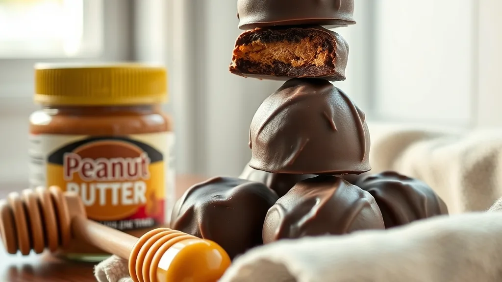 Healthy Peanut Butter Chocolate Bites