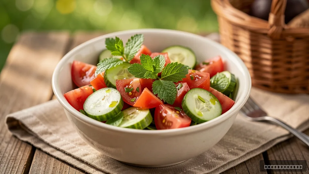 Tomato Mint Salad