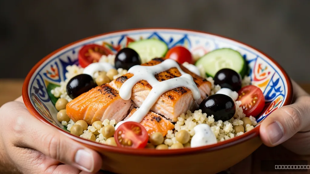 Salmon Bowls With Chickpea Salad Meal Prep