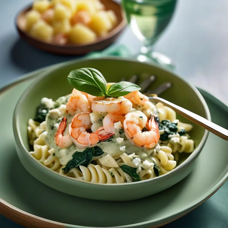 Creamy Shrimp Pasta 