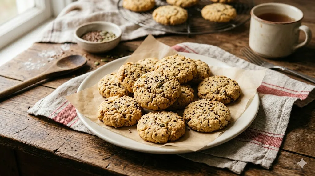 Healthy Shortbread Cookies