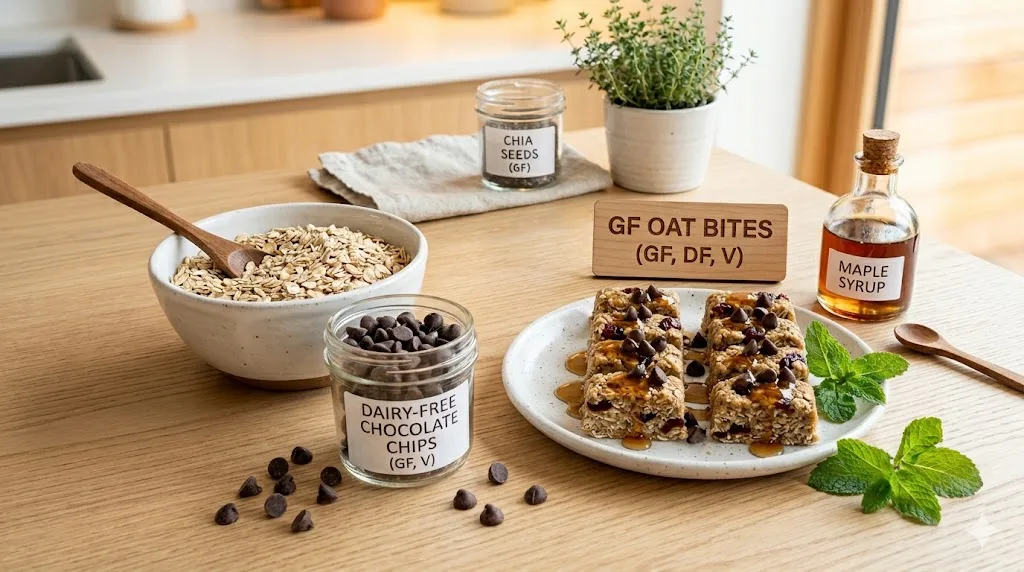 Healthy Peanut Butter Chocolate Bites