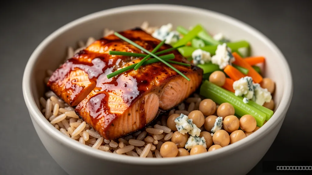 Salmon Bowls With Chickpea Salad Meal Prep