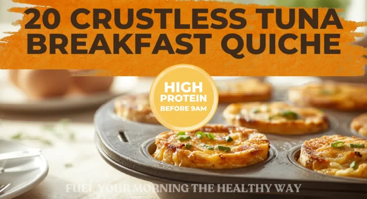 Crustless Tuna Breakfast Quiche