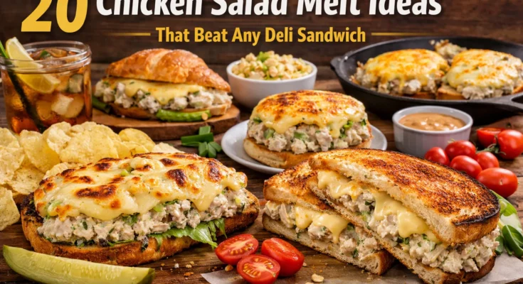 Chicken Salad Melt Ideas