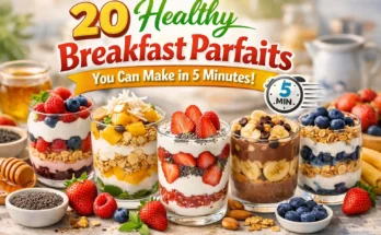 Healthy Breakfast Parfaits
