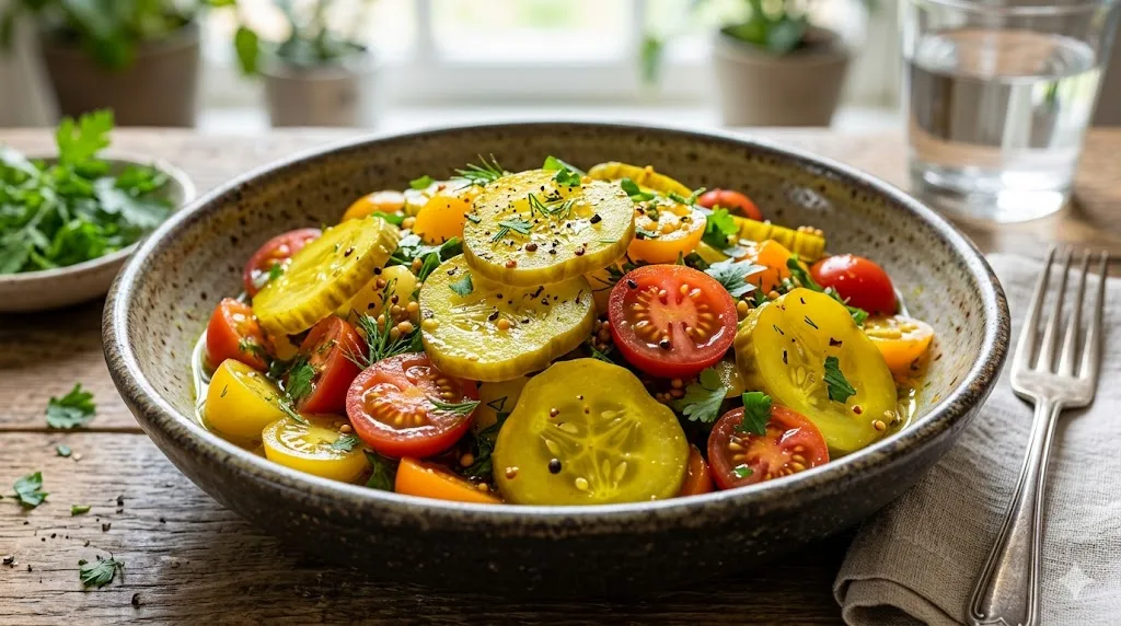 Tomato Cucumber Salads