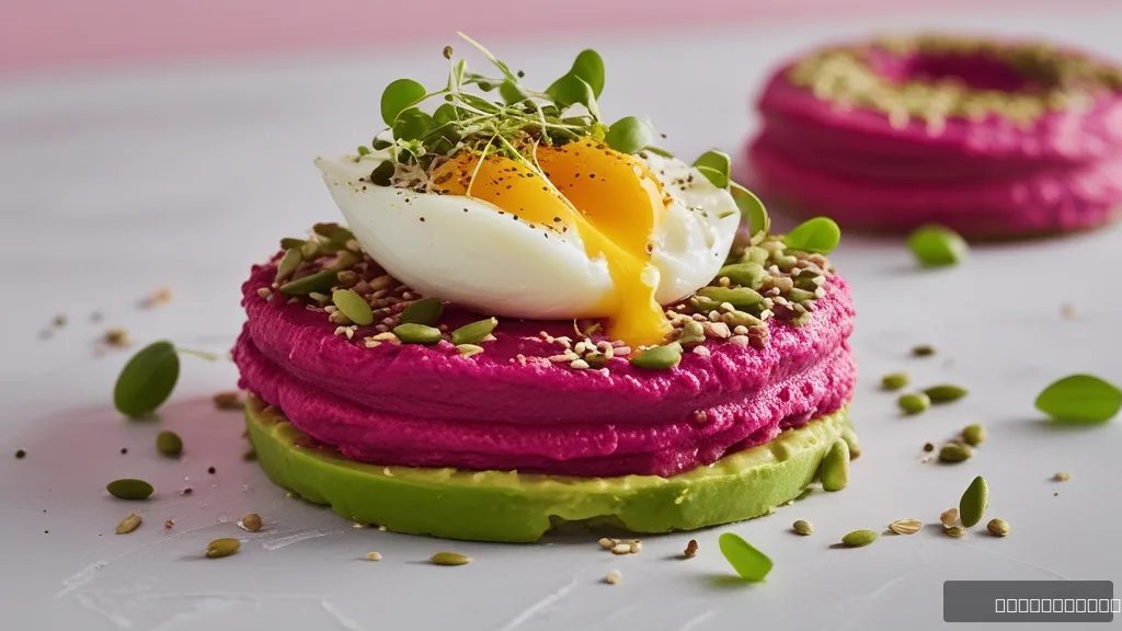 Avocado Egg Toast Breakfast