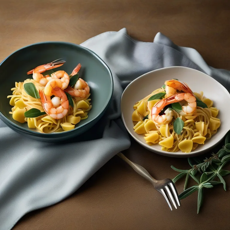 Creamy Shrimp Pasta 