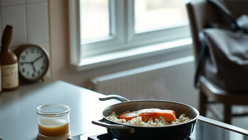 One Pan Salmon Rice