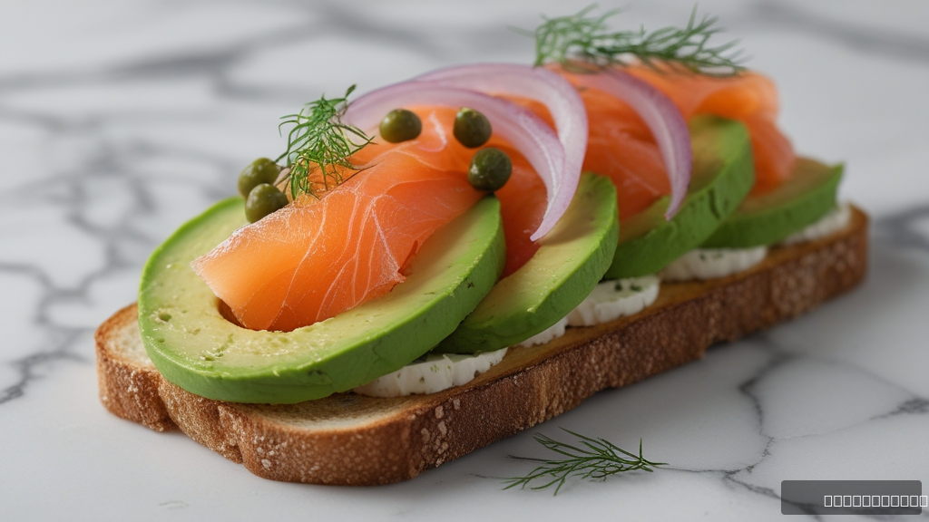 Avocado Egg Toast Breakfast