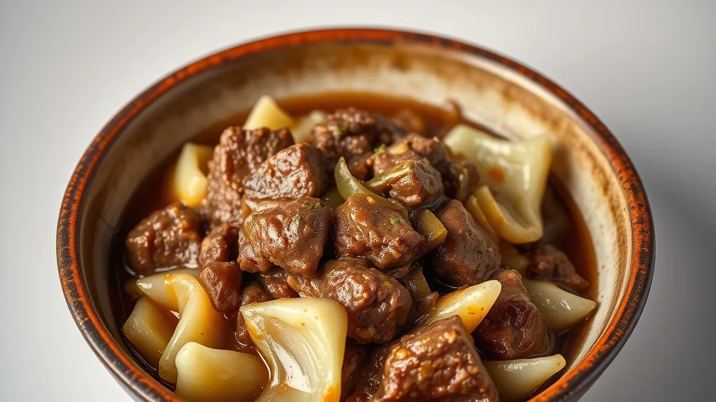 Ground Beef Cabbage Stir Fry