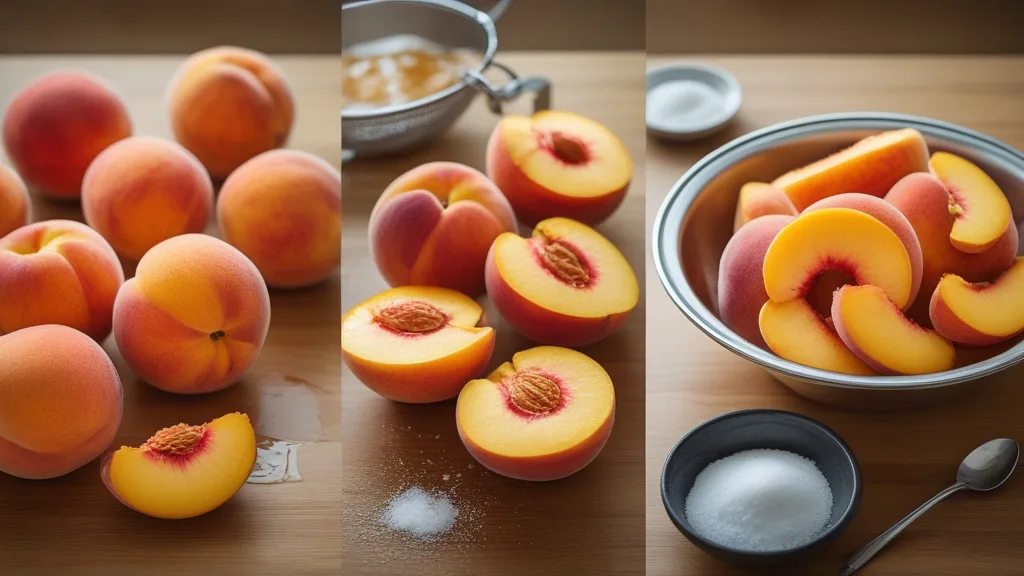 Peach Crumble Pie With Oat Crust