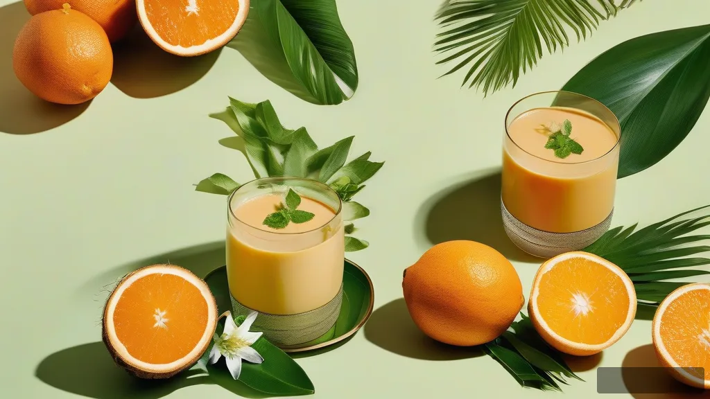 Mango Smoothies and Drinks