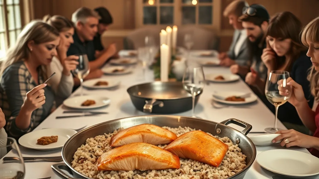 One Pan Salmon Rice