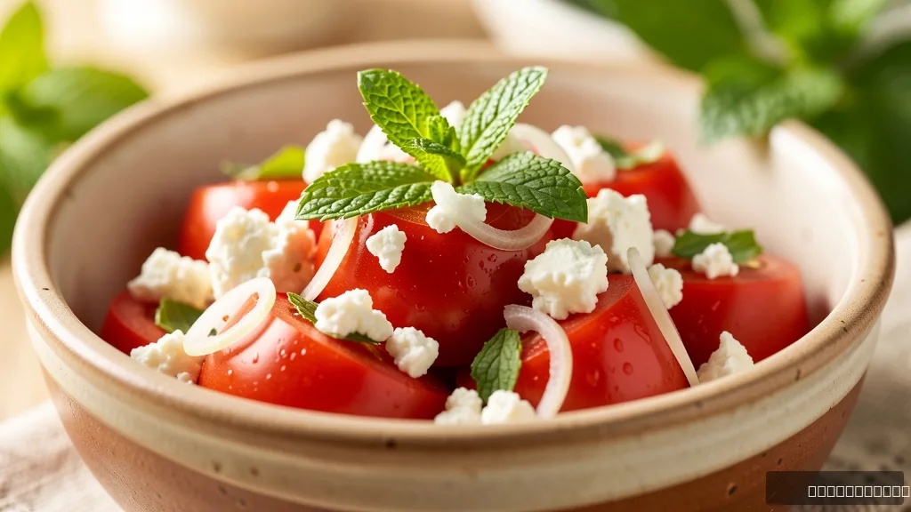 Tomato Mint Salad