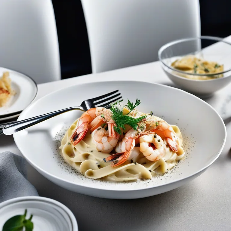 Creamy Shrimp Pasta 